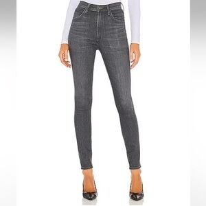 Citizens Of Humanity Christ Highrise Skinny Grey Jeans